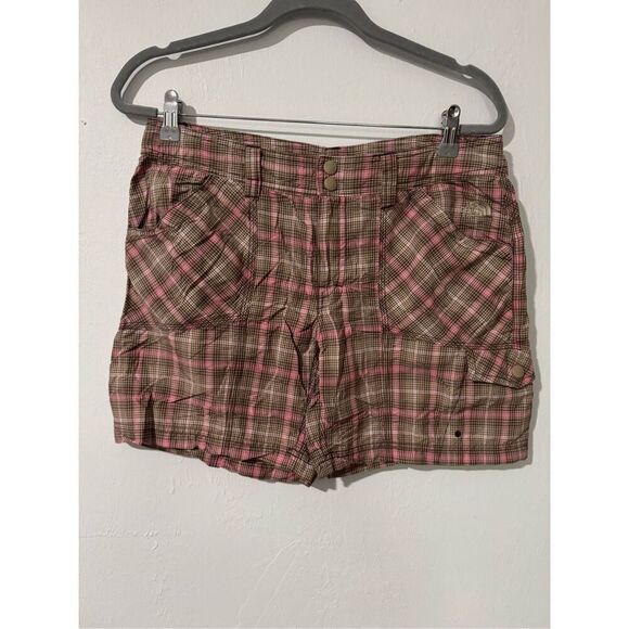 The North Face pink brown shorts 10 - Picture 1 of 6